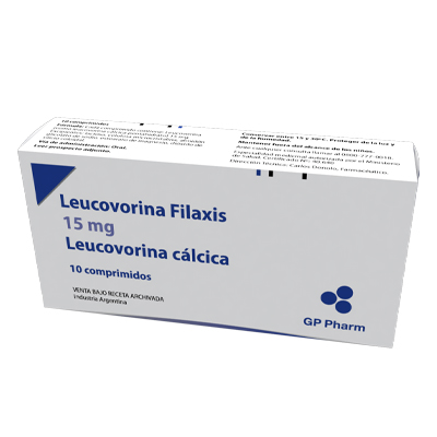 Leucovorina Cálcica 15 mg.